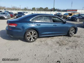 2021 Volkswagen Passat 2.0T SE with VIN 1VWSA7A3XMC009104, listed as a Copart auction lot 45550885 with 0 mi miles and Salvage Title. Bid and sale history available at carsss.com. Image 3.
