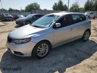 2011 Kia Forte 5-Door EX with VIN KNAFU5A24B5369085, listed as a Copart auction lot 71893354 with 287,302 mi miles and Salvage Title. Bid and sale history available at carsss.com. Image 1.