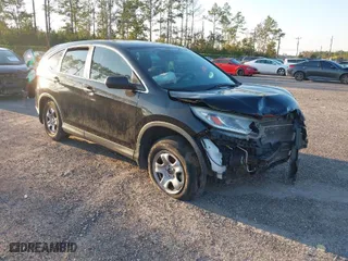 2015 Honda CR-V LX with VIN 2HKRM3H38FH512323, listed as a IAAI auction lot 39161499 with 133,787 mi miles. Bid and sale history available at carsss.com. Image 1.