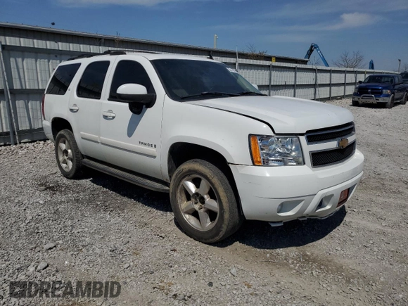2007 Chevrolet Tahoe LT with VIN 1GNFK13007J258570, listed as a Copart auction lot 53316415 with 222,114 mi miles and Salvage title. Bid and sale history available at DreamBid. Image 4.