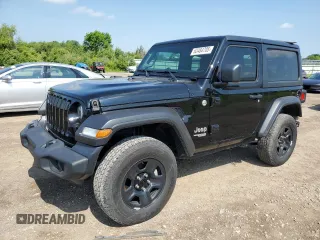 2021 Jeep Wrangler Sport S z VIN 1C4HJXAG5MW503353, wystawiony jako Copart lot #62484705 z przebiegiem 29 801 mil mil oraz Szkoda całkowita • Salvage title. Historia ofert i sprzedaży dostępna na DreamBid. Obrazek 1.