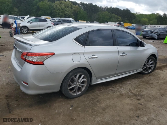 2014 Nissan Sentra SR with VIN 3N1AB7AP2EY256904, listed as a Copart auction lot 51333755 with 193,909 mi miles and Salvage Title. Bid and sale history available at carsss.com. Image 3.