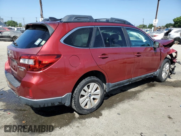 2017 Subaru Outback Premium with VIN 4S4BSACC7H3339228, listed as a Copart auction lot 61106815 with 122,131 mi miles and Salvage title. Bid and sale history available at DreamBid. Image 3.