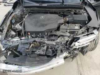 2020 Acura TLX with VIN 19UUB3F39LA000285, listed as a Copart auction lot 43385855 with 46,702 mi miles and Salvage Title. Bid and sale history available at carsss.com. Image 11.