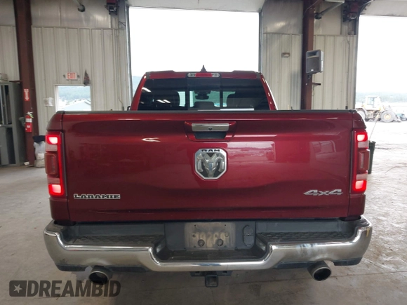 2019 Ram 1500 Laramie with VIN 1C6SRFDT0KN848897, listed as a IAAI auction lot 41993489 with 26,936 mi miles. Bid and sale history available at carsss.com. Image 16.