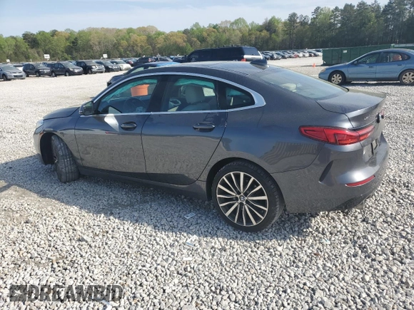 2021 BMW 2 Series 228i xDrive with VIN WBA73AK09M7J42978, listed as a Copart auction lot 51377335 with 66,474 mi miles and Salvage title. Bid and sale history available at DreamBid. Image 2.