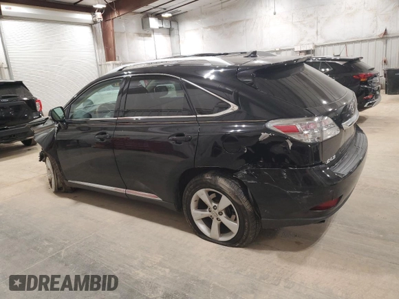 2010 Lexus RX 350 with VIN 2T2BK1BA5AC053780, listed as a Copart auction lot 52973215 with 0 mi miles and Non Repairable. Bid and sale history available at carsss.com. Image 2.