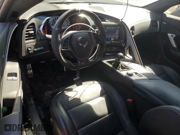 2015 Chevrolet Corvette Z06 3LZ with VIN 1G1YT2D61F5603662, listed as a Copart auction lot 44996685 with 11,996 mi miles and Salvage title. Bid and sale history available at DreamBid. Image 8.