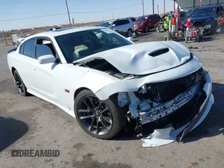 2021 Dodge Charger Scat Pack Widebody with VIN 2C3CDXGJ2MH598378, listed as a IAAI auction lot 41673126 with 41,297 mi miles. Bid and sale history available at carsss.com. Image 13.