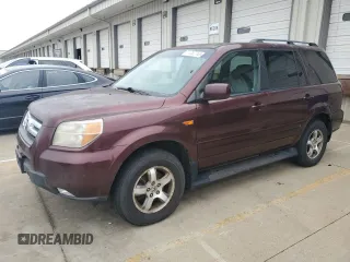 2008 Honda Pilot EX-L z VIN 5FNYF18798B002187, wystawiony jako Copart lot #51062765 z przebiegiem 217 535 mil mil oraz Czysty tytuł • Clean title. Historia ofert i sprzedaży dostępna na DreamBid. Obrazek 1.