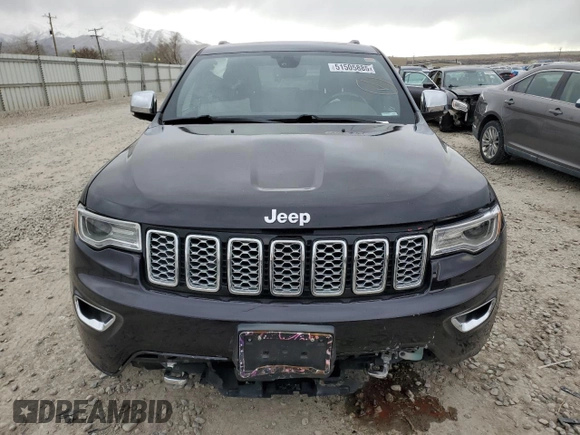 2020 Jeep Grand Cherokee Overland with VIN 1C4RJFCG9LC264711, listed as a Copart auction lot 51505885 with 52,670 mi miles and Salvage Title. Bid and sale history available at DreamBid. Image 5.