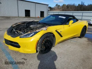 2019 Chevrolet Corvette 3LT with VIN 1G1YF3D73K5115846, listed as a Copart auction lot 40368473 with 0 mi miles. Bid and sale history available at carsss.com. Image 1.