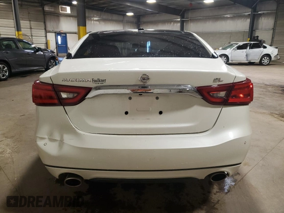 2018 Nissan Maxima SV with VIN 1N4AA6AP5JC406202, listed as a Copart auction lot 62364805 with 41,466 mi miles and Salvage title. Bid and sale history available at DreamBid. Image 6.