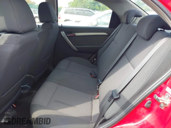 2011 Chevrolet Aveo 1LT with VIN KL1TD5DEXBB141242, listed as a IAAI auction lot 42573592 with 118,173 mi miles and . Bid and sale history available at DreamBid. Image 8.