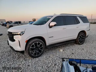 2023 Chevrolet Tahoe RST with VIN 1GNSKRKD1PR297784, listed as a Copart auction lot 85862884 with 62,033 mi miles and Salvage Title. Bid and sale history available at carsss.com. Image 1.