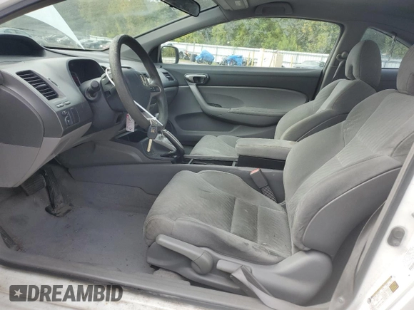 2009 Honda Civic Cpe LX with VIN 2HGFG12649H516658, listed as a Copart auction lot 72161734 with 163,953 mi miles and Salvage Title. Bid and sale history available at carsss.com. Image 7.