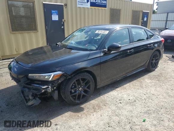 2024 Honda Civic Sport with VIN 2HGFE2F51RH593081, listed as a Copart auction lot 61823915 with 28,477 mi miles and Clean title. Bid and sale history available at DreamBid. Image 1.