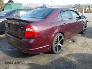 2011 Ford Fusion SEL with VIN 3FAHP0JA2BR295682, listed as a IAAI auction lot 41797768 with 275,330 mi miles. Bid and sale history available at carsss.com. Image 4.