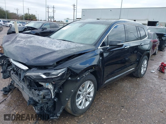 2023 Cadillac XT6 FWD Luxury with VIN 1GYKPAR44PZ114020, listed as a IAAI auction lot 41669115 with 110,305 mi miles and . Bid and sale history available at DreamBid. Image 2.