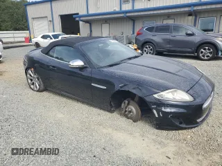 2013 Jaguar XK with VIN SAJWA4GB2DLB49024, listed as a Copart auction lot 72409694 with 67,466 mi miles and Salvage Title. Bid and sale history available at carsss.com. Image 4.