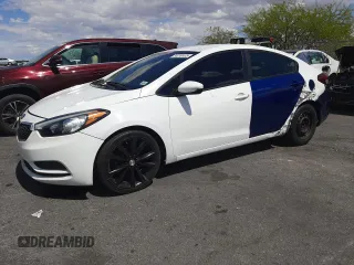 2016 Kia Forte LX with VIN KNAFK4A67G5485536, listed as a Copart auction lot 55252405 with 160,518 mi miles and Clean Title. Bid and sale history available at carsss.com. Image 1.
