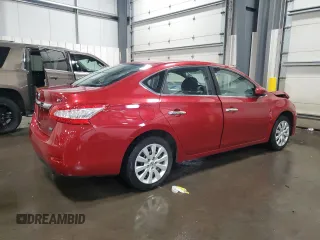 2014 Nissan Sentra SV with VIN 3N1AB7AP8EY253456, listed as a Copart auction lot 60171835 with 123,250 mi miles and Salvage title. Bid and sale history available at DreamBid. Image 3.
