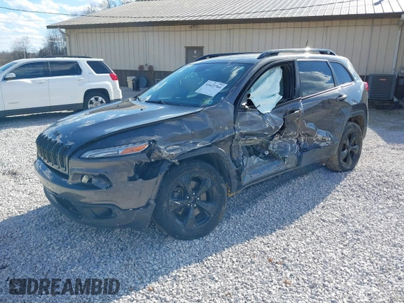 2018 Jeep Cherokee Latitude with VIN 1C4PJMCX1JD593518, listed as a IAAI auction lot 41623764 with 109,976 mi miles and . Bid and sale history available at DreamBid. Image 2.
