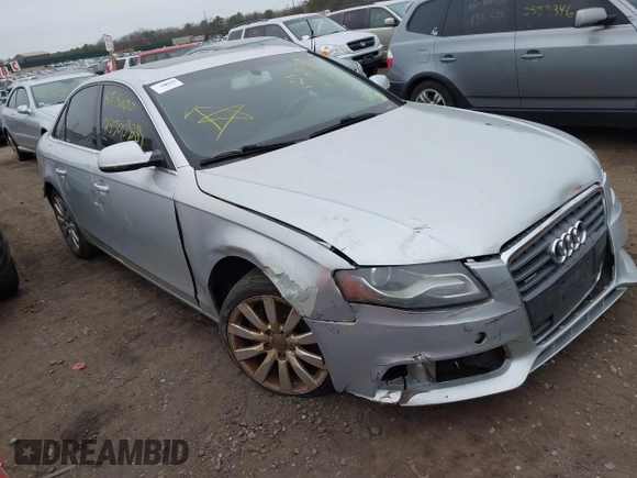 2012 Audi A4 Premium z VIN WAUBFAFL9CA112452, wystawiony jako IAAI lot #41921943 z przebiegiem Nie podano mil oraz . Historia ofert i sprzedaży dostępna na DreamBid. Obrazek 1.