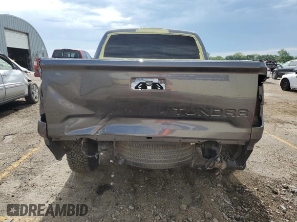 2018 Toyota Tundra 2WD SR5 with VIN 5TFEY5F18JX236948, listed as a Copart auction lot 60276914 with 127,110 mi miles and Salvage Title. Bid and sale history available at carsss.com. Image 6.