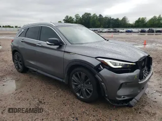 2020 Infiniti QX50 LUXE with VIN 3PCAJ5M15LF112803, listed as a Copart auction lot 47613383 with 50,964 mi miles. Bid and sale history available at carsss.com. Image 4.