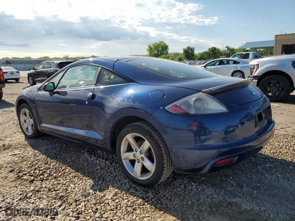 2009 Mitsubishi Eclipse GS with VIN 4A3AK24F49E024646, listed as a Copart auction lot 53035654 with 126,366 mi miles and Salvage Title. Bid and sale history available at carsss.com. Image 2.