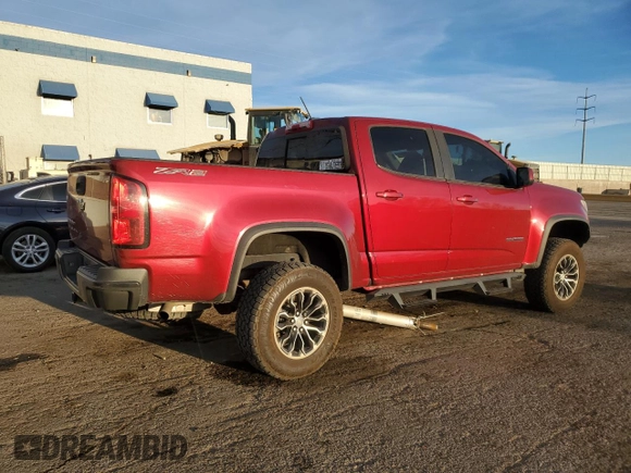 2018 Chevrolet Colorado 4WD ZR2 z VIN 1GCGTEEN0J1270543, wystawiony jako Copart lot #50398125 z przebiegiem 94 052 mil mil oraz Szkoda całkowita • Salvage title. Historia ofert i sprzedaży dostępna na DreamBid. Obrazek 3.