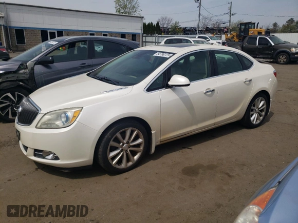 2014 Buick Verano Convenience Group with VIN 1G4PR5SK4E4108388, listed as a Copart auction lot 54798725 with 108,950 mi miles and Clean Title. Bid and sale history available at carsss.com. Image 1.