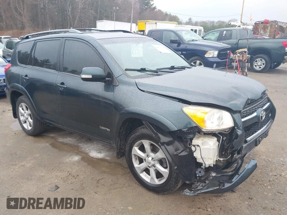 2012 Toyota RAV4 Limited with VIN 2T3DK4DVXCW081811, listed as a IAAI auction lot 41853754 with 162,934 mi miles. Bid and sale history available at carsss.com. Image 1.
