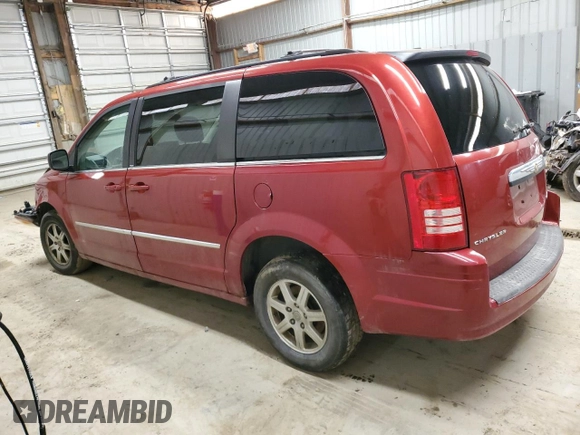 2010 Chrysler Town & Country Touring with VIN 2A4RR5D1XAR229185, listed as a Copart auction lot 47168355 with 0 mi miles and Salvage Title. Bid and sale history available at carsss.com. Image 2.
