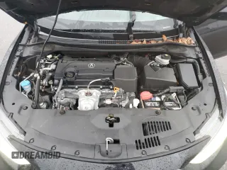2021 Acura ILX with VIN 19UDE2F33MA004402, listed as a Copart auction lot 42708665 with 37,128 mi miles and Salvage title. Bid and sale history available at DreamBid. Image 12.