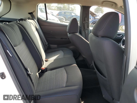 2020 Nissan LEAF SV Plus with VIN 1N4BZ1CP0LC307707, listed as a Copart auction lot 48912355 with 26,348 mi miles and Salvage Title. Bid and sale history available at DreamBid. Image 11.