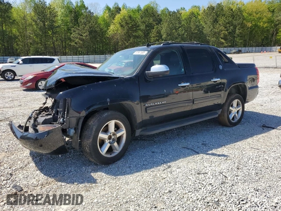 2013 Chevrolet Avalanche LT with VIN 3GNMCFE01DG177802, listed as a Copart auction lot 52987555 with 231,777 mi miles and Salvage title. Bid and sale history available at DreamBid. Image 1.