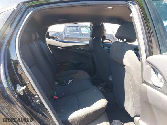 2018 Honda Civic Hatchback LX with VIN SHHFK7H25JU202255, listed as a IAAI auction lot 41864636 with 82,141 mi miles. Bid and sale history available at carsss.com. Image 8.