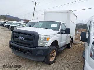 2012 Ford Super Duty F-250 SRW XL with VIN 1FDBF2B63CEC35502, listed as a IAAI auction lot 41556677 with 615,254 mi miles. Bid and sale history available at carsss.com. Image 17.