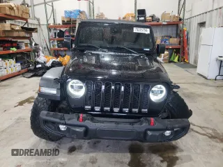 2020 Jeep Gladiator Rubicon with VIN 1C6JJTBG9LL183888, listed as a Copart auction lot 70225794 with 57,969 mi miles and Salvage title. Bid and sale history available at DreamBid. Image 5.