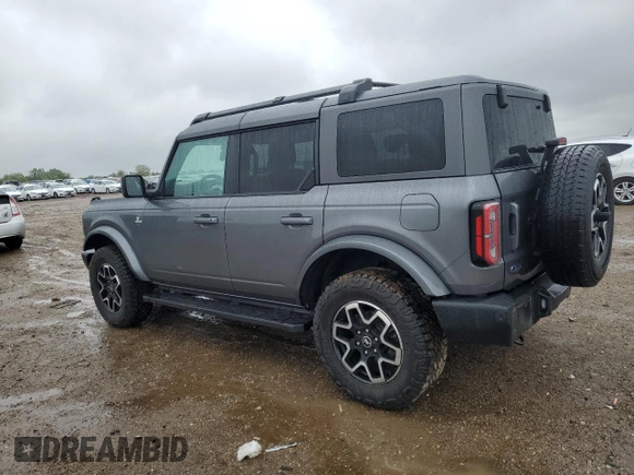 2024 Ford Bronco Outer Banks with VIN 1FMEE8BP5RLA22552, listed as a Copart auction lot 57555045 with 18,000 mi miles and Salvage title. Bid and sale history available at DreamBid. Image 2.