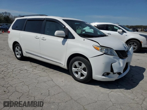 2013 Toyota Sienna XLE AAS with VIN 5TDYK3DC9DS381000, listed as a Copart auction lot 51326005 with 254,701 mi miles and Clean Title. Bid and sale history available at DreamBid. Image 4.