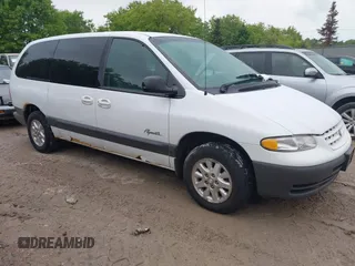 1999 Plymouth Voyager Grand SE z VIN 1P4GP44G8XB904861, wystawiony jako IAAI lot #42367563 z przebiegiem 168 510 mil mil oraz . Historia ofert i sprzedaży dostępna na DreamBid. Obrazek 1.