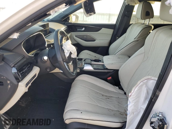 2023 Acura MDX Type S w/Advance Package with VIN 5J8YD8H8XPL004146, listed as a Copart auction lot 85973234 with 0 mi miles and Salvage Title. Bid and sale history available at carsss.com. Image 7.