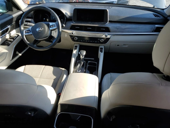 2020 Kia Telluride EX with VIN 5XYP3DHCXLG001439, listed as a Copart auction lot 56702845 with 136,799 mi miles and Clean title. Bid and sale history available at DreamBid. Image 8.