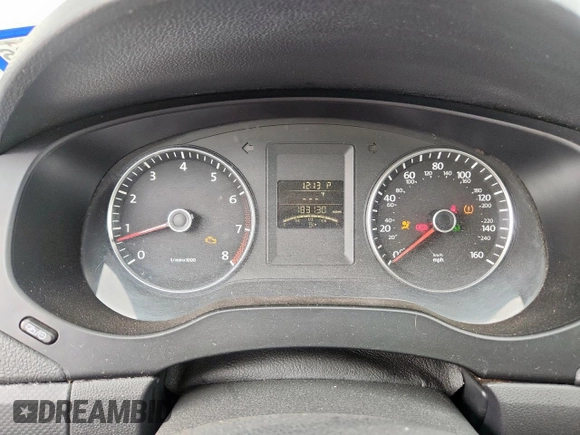 2012 Volkswagen Jetta SE with VIN 3VWDP7AJ8CM351718, listed as a Copart auction lot 58590425 with 183,130 mi miles and Salvage title. Bid and sale history available at DreamBid. Image 9.