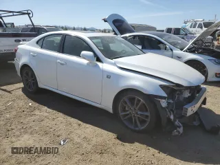2013 Lexus IS 250 with VIN JTHBF5C2XD5191502, listed as a Copart auction lot 58198485 with 126,468 mi miles and Clean title. Bid and sale history available at DreamBid. Image 4.