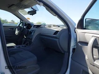 2017 Chevrolet Traverse LS with VIN 1GNKRFED1HJ350439, listed as a IAAI auction lot 42063133 with 129,574 mi miles. Bid and sale history available at carsss.com. Image 5.