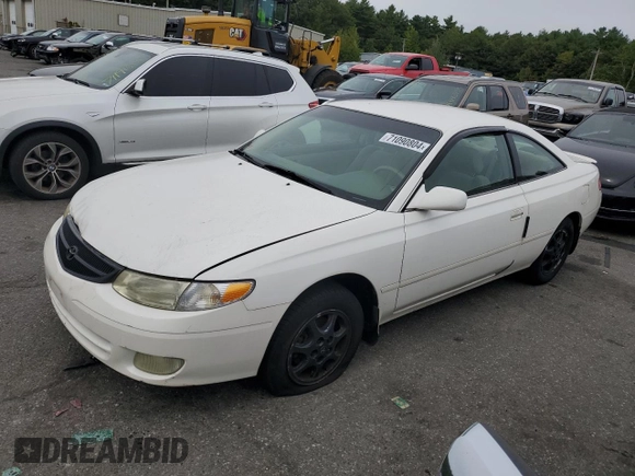 2001 Toyota Solara SE with VIN 2T1CG22P81C507542, listed as a Copart auction lot 71090804 with 152,772 mi miles and Salvage Title. Bid and sale history available at DreamBid. Image 1.